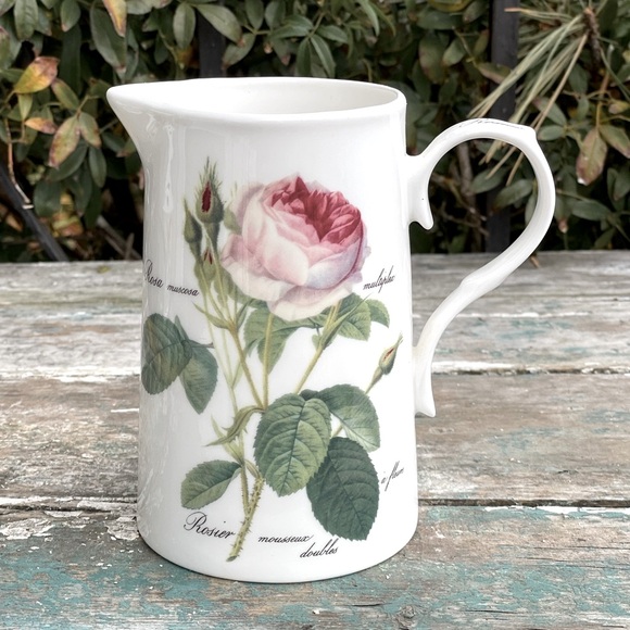 Redoute Roses by ROY KIRKHAM creamer - Picture 1 of 6